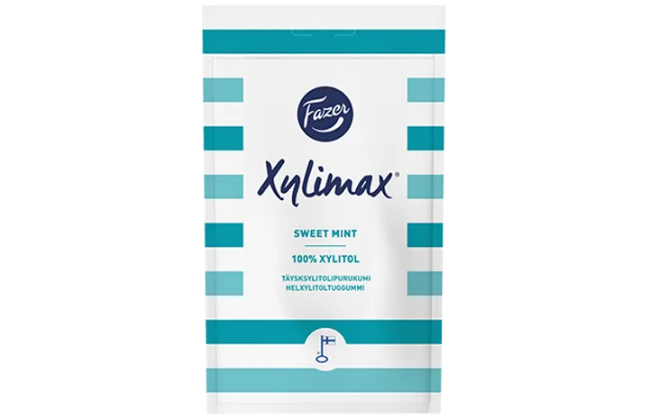 Xylimax Sweet Mint täysksylitolipurukumi 80 g - Fazer.fi